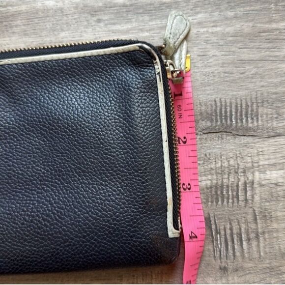 Coach Double Zip Leather Clutch Wallet - Picture 9 of 10